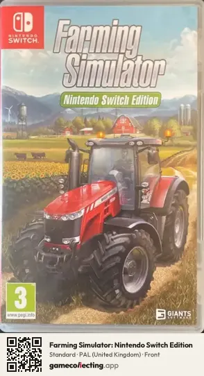 Farming Simulator: Nintendo Switch Edition Nintendo Switch, United Kingdom box front