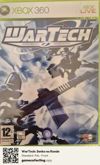WarTech: Senko no Ronde Xbox 360, PAL box front