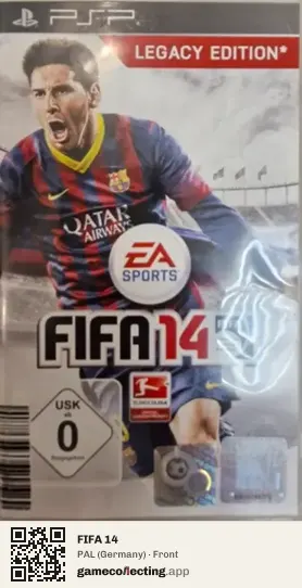 FIFA 14 PlayStation Portable, Germany box front