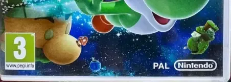 Super Mario Galaxy 2, the PEGI square on its front
