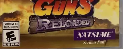 Wild Guns Reloaded, the ESRB box on its front