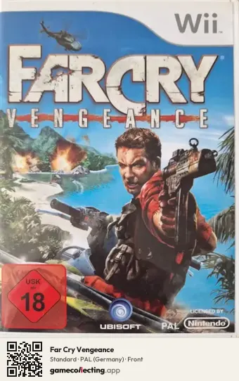 Far Cry Vengeance Nintendo Wii, Germany box front