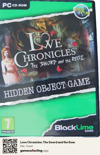Love Chronicles: The Sword and the Rose Computer, PAL box front