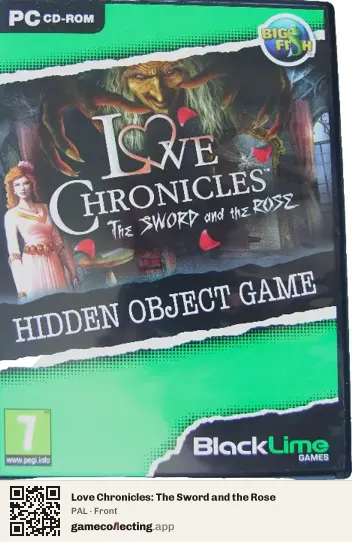 Love Chronicles: The Sword and the Rose Computer, PAL box front