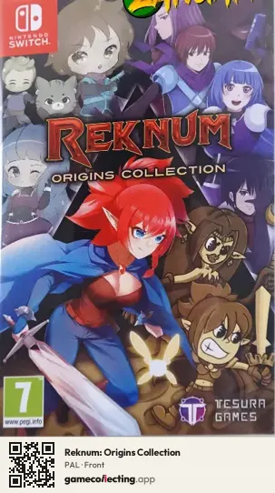 Reknum: Origins Collection Nintendo Switch, PAL box front