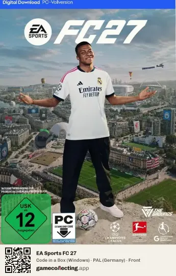 EA Sports FC 27 Computer, Germany box front