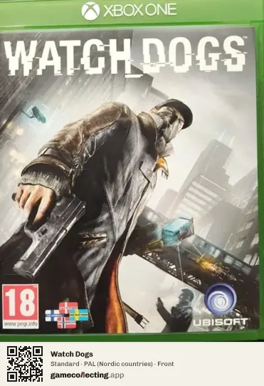 Watch Dogs Xbox One, Nordic countries box front