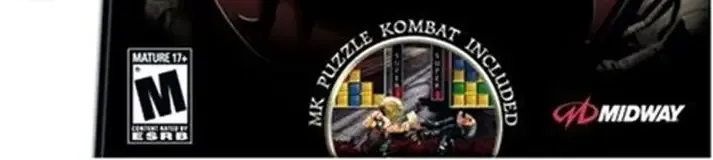 Ultimate Mortal Kombat, the ESRB box on its front