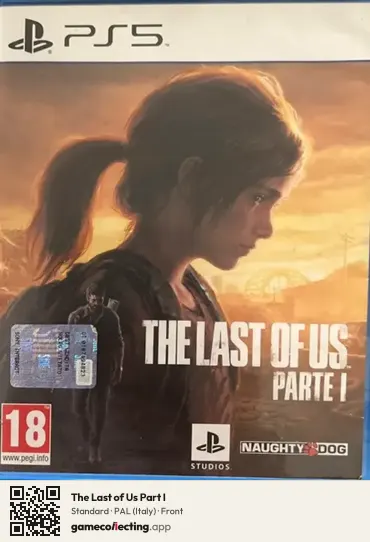 The Last of Us Part I PlayStation 5, Italy box front