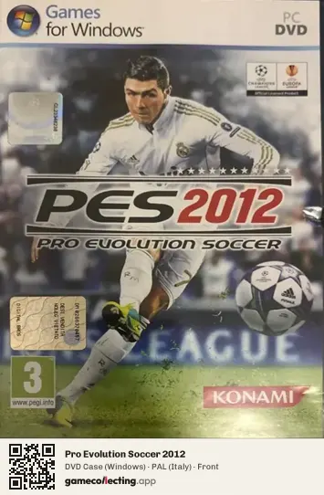 Pro Evolution Soccer 2012 Computer, Italy box front
