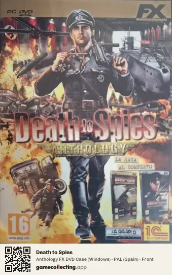 Death to Spies Computer, Spain box front