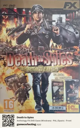 Death to Spies Computer, Spain box front