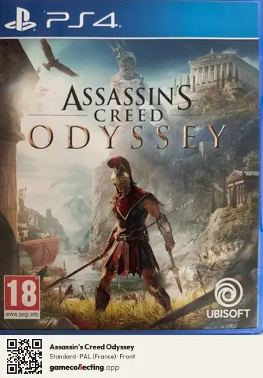 Assassin's Creed Odyssey PlayStation 4, France box front