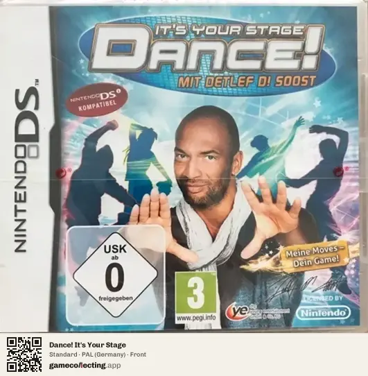 Dance! It's Your Stage Nintendo DS, Germany box front