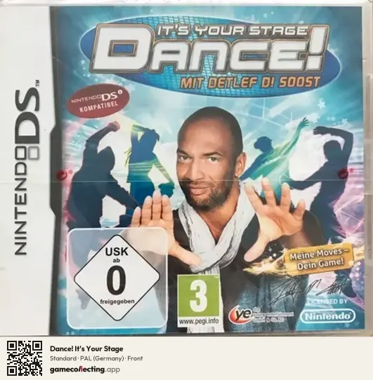 Dance! It's Your Stage Nintendo DS, Germany box front