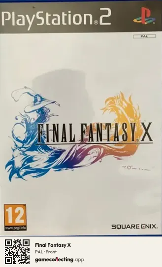 Final Fantasy X PlayStation 2, PAL box front