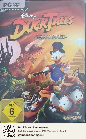 DuckTales: Remastered Computer, Germany box front