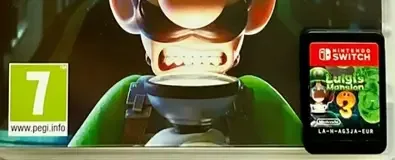 Luigi's Mansion 3, the PEGI square on its front