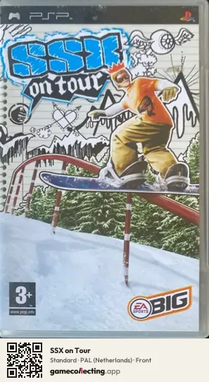 SSX on Tour PlayStation Portable, Netherlands box front