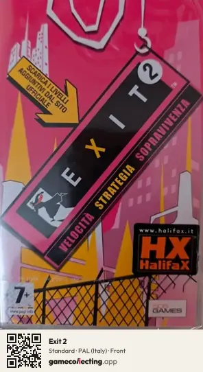 Exit 2 PlayStation Portable, Italy box front
