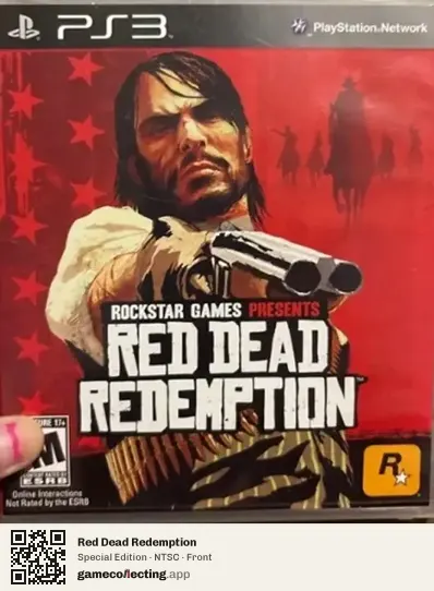 Red Dead Redemption PlayStation 3, NTSC box front