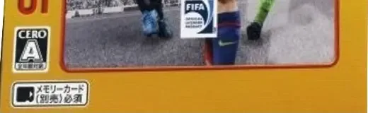 FIFA 13, the CERO letter on its front