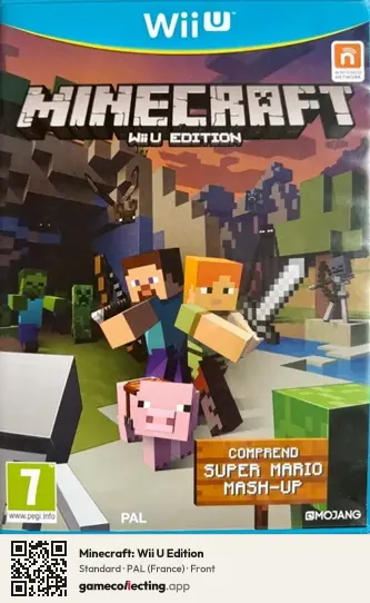 Minecraft: Wii U Edition Nintendo Wii U, France box front