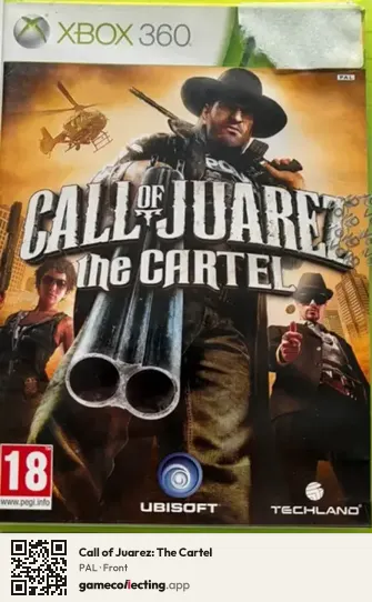 Call of Juarez: The Cartel Xbox 360, PAL box front
