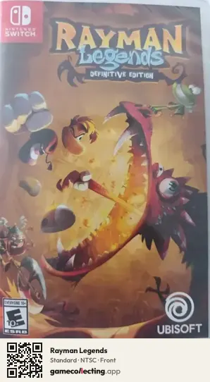 Rayman Legends Nintendo Switch, NTSC box front