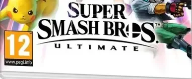Super Smash Bros. Ultimate, the PEGI square on its front
