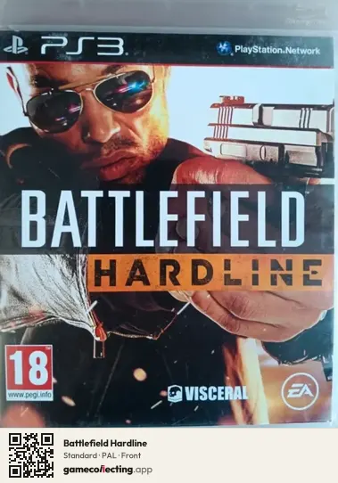 Battlefield Hardline PlayStation 3, PAL box front