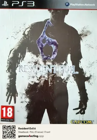 Resident Evil 6 PlayStation 3, France box front