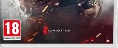 The Witcher 3: Wild Hunt, the PEGI square on its front