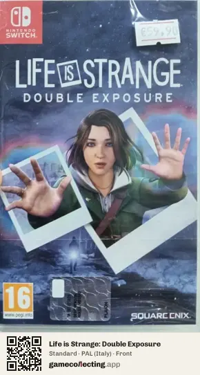 Life is Strange: Double Exposure Nintendo Switch, Italy box front