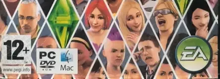 The Sims 3, the PEGI square on its front