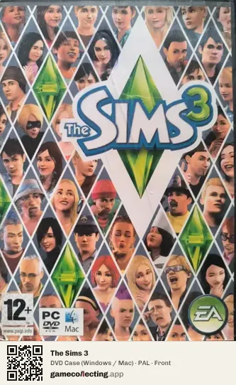 The Sims 3 Computer, PAL box front