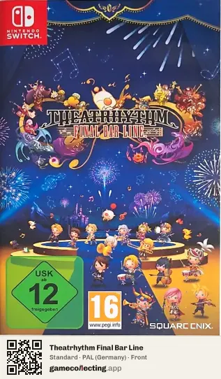 Theatrhythm Final Bar Line Nintendo Switch, Germany box front