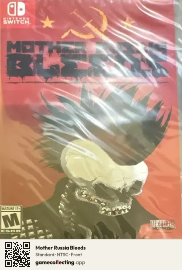 Mother Russia Bleeds Nintendo Switch, NTSC box front