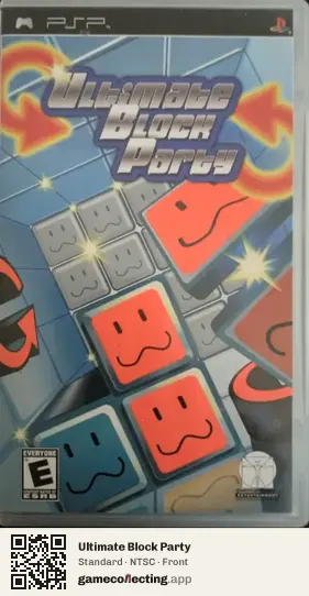 Ultimate Block Party PlayStation Portable, NTSC box front