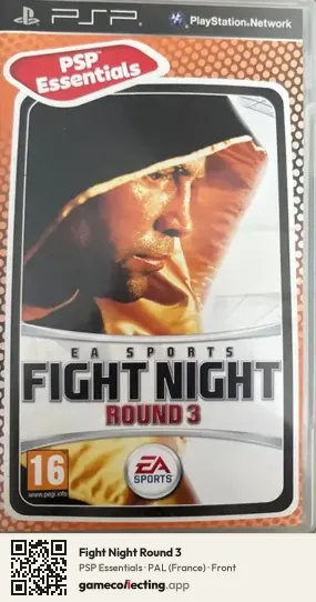 Fight Night Round 3 PlayStation Portable, France box front