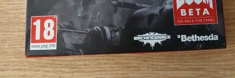 Wolfenstein: The New Order, the PEGI square on its front