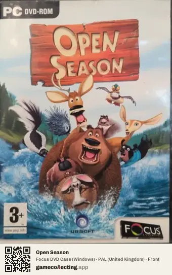 Open Season Computer, United Kingdom box front