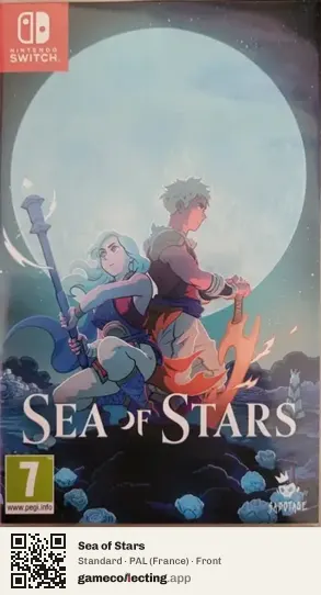 Sea of Stars Nintendo Switch, France box front