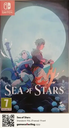 Sea of Stars Nintendo Switch, France box front