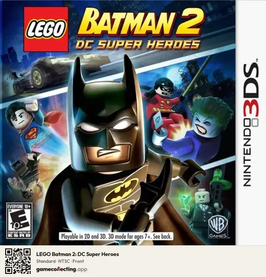 LEGO Batman 2: DC Super Heroes Nintendo 3DS, NTSC box front