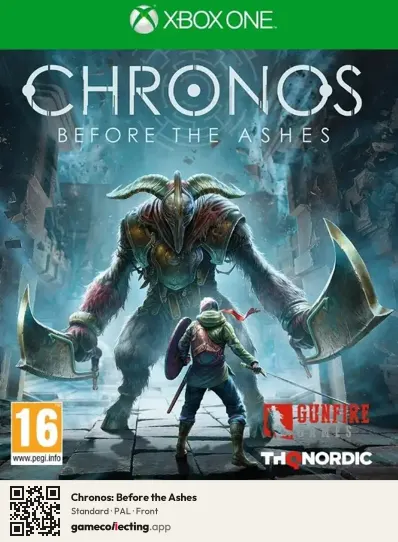 Chronos: Before the Ashes Xbox One, PAL box front
