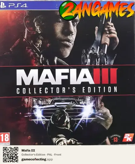 Mafia III PlayStation 4, PAL box front