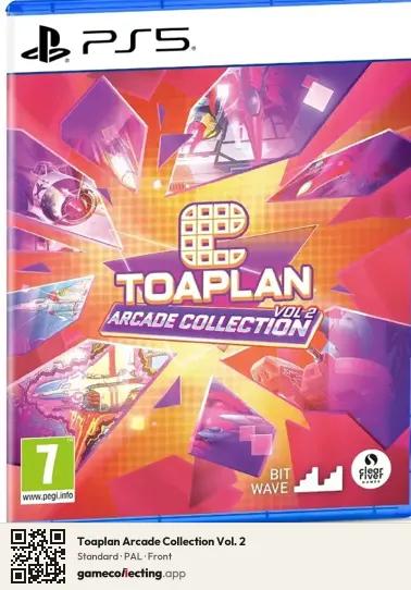 Toaplan Arcade Collection Vol. 2 PlayStation 5, PAL box front