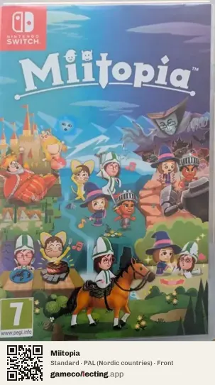 Miitopia Nintendo Switch, Nordic countries box front