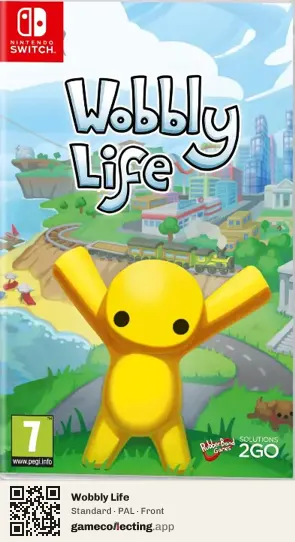 Wobbly Life Nintendo Switch, PAL box front